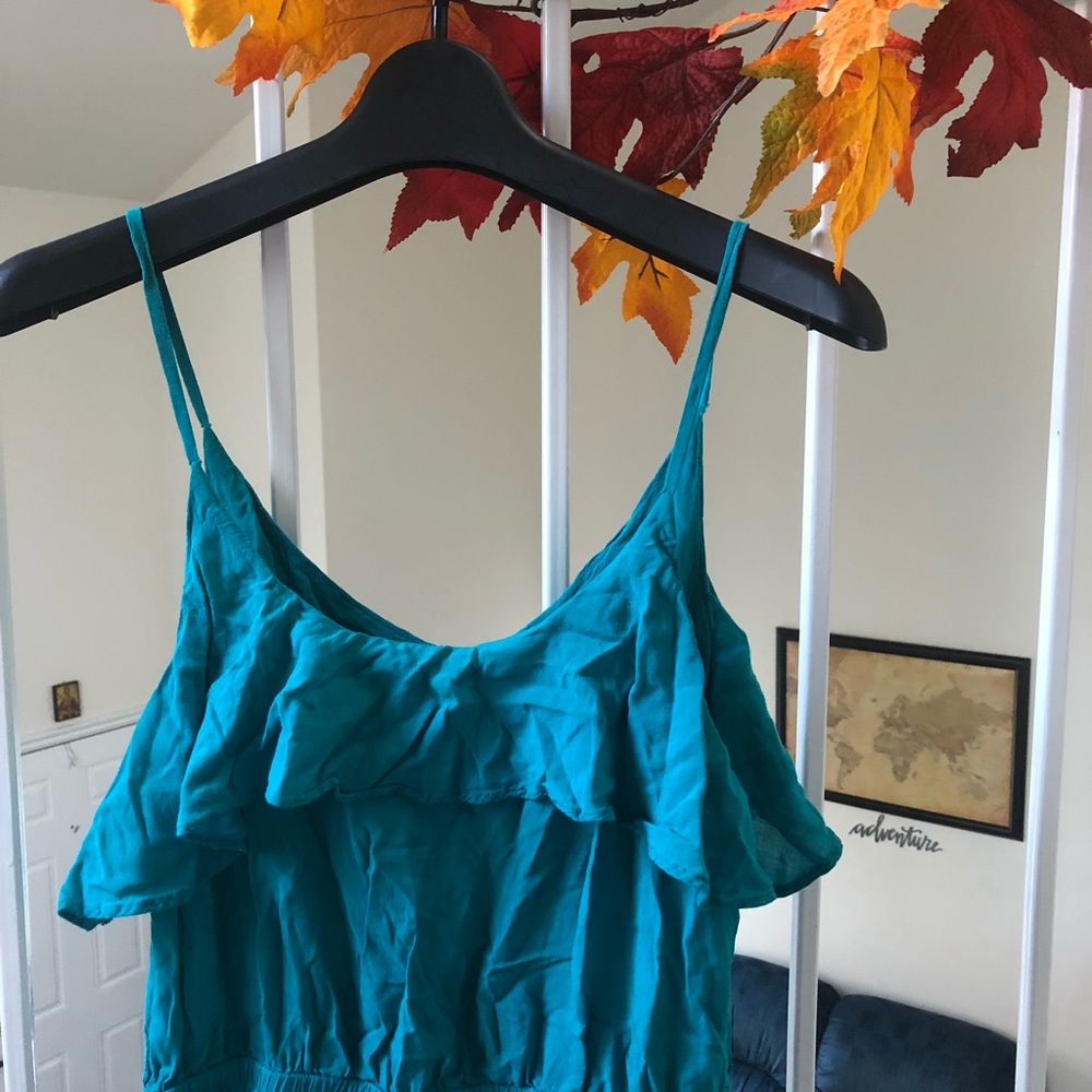 Teal light weight dress